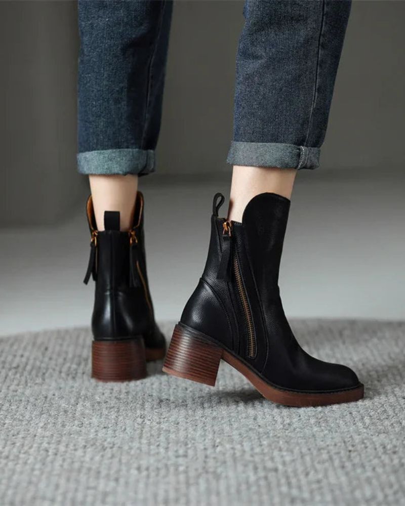 Maison Varlan™ | Bottes en Cuir Château Chalon