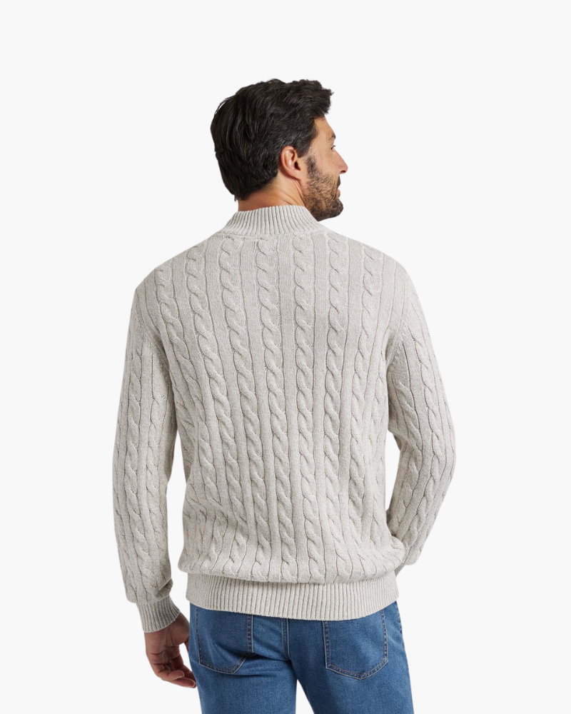 Maison Varlan™ | Pull Demi-Zip Collioure