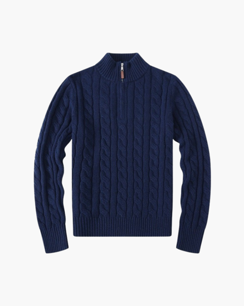 Maison Varlan™ | Pull Demi-Zip Gassin