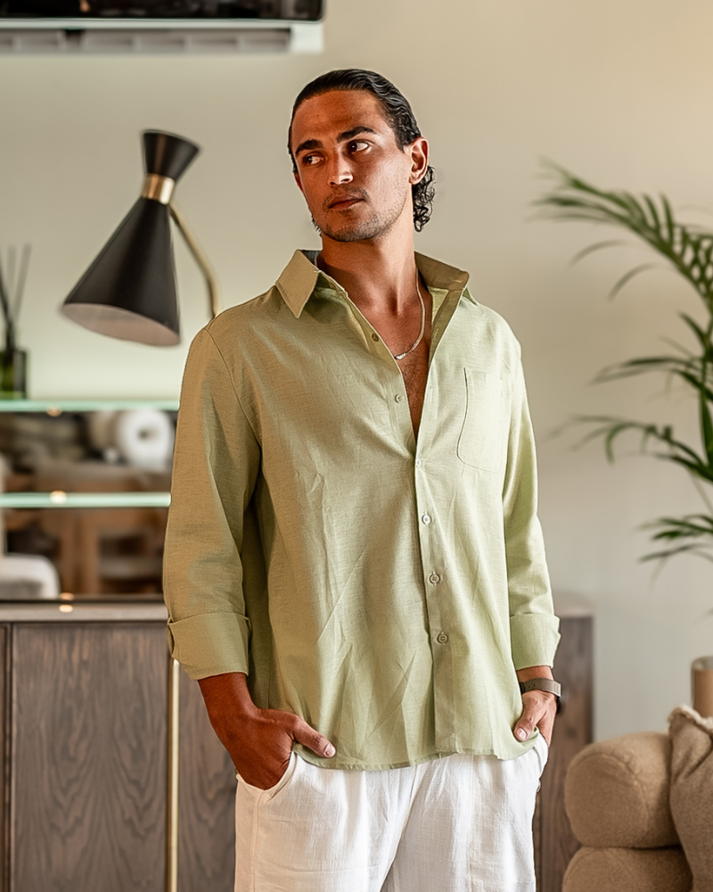 Maison Varlan™ | Chemise en lin Sorèze