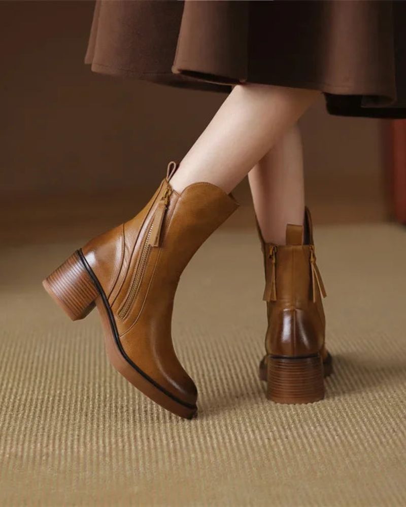 Maison Varlan™ | Bottes en Cuir Château Chalon