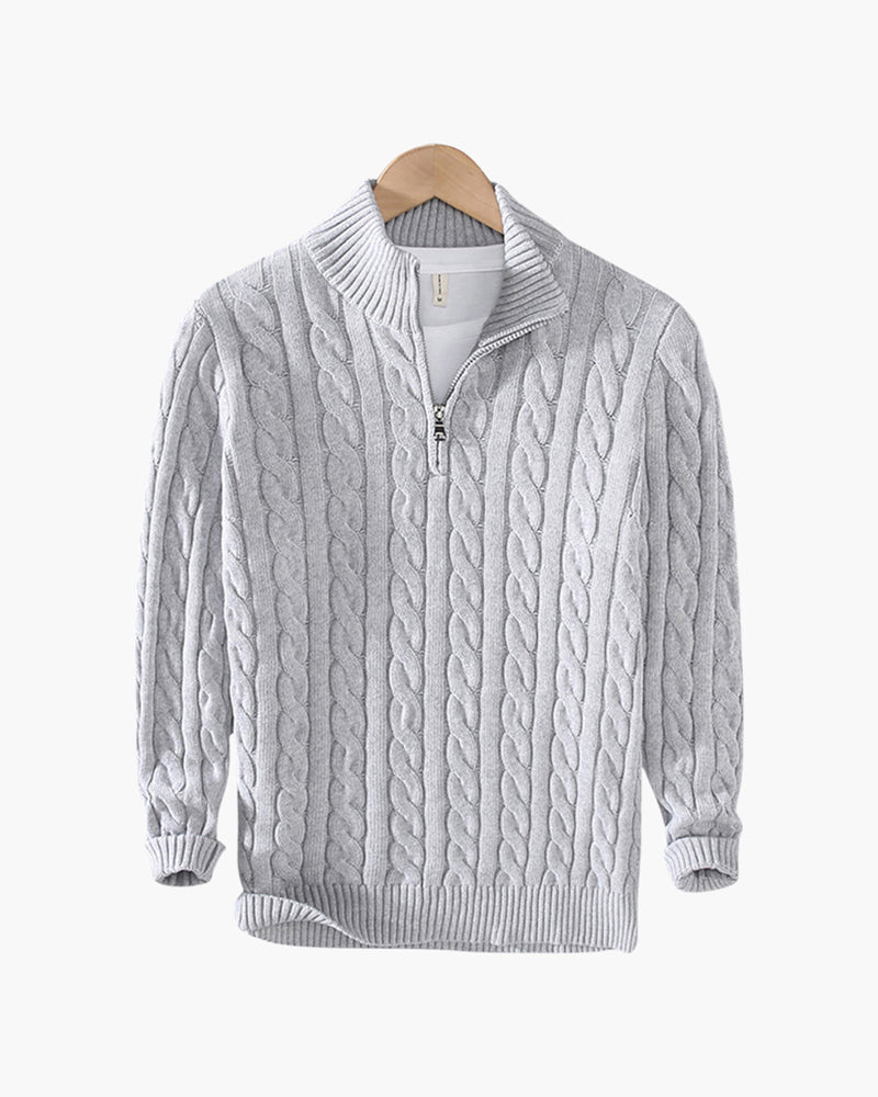 Maison Varlan™ | Pull Demi-Zip Collioure