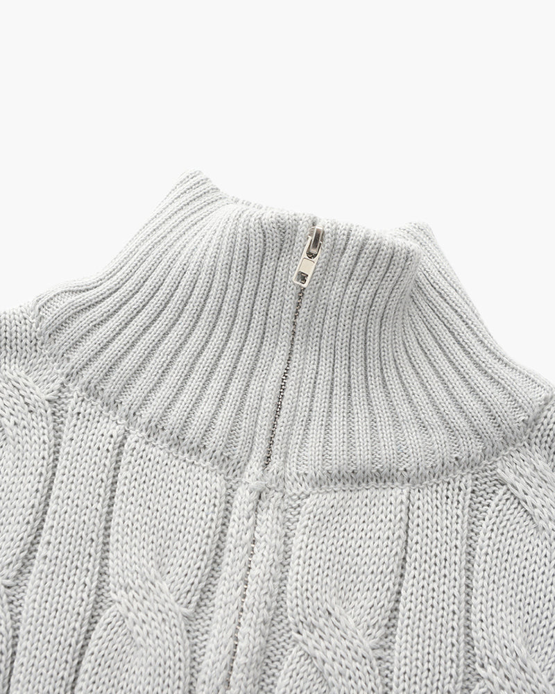 Maison Varlan™ | Pull Demi-Zip Collioure