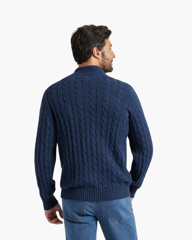 Maison Varlan™ | Pull Demi-Zip Collioure
