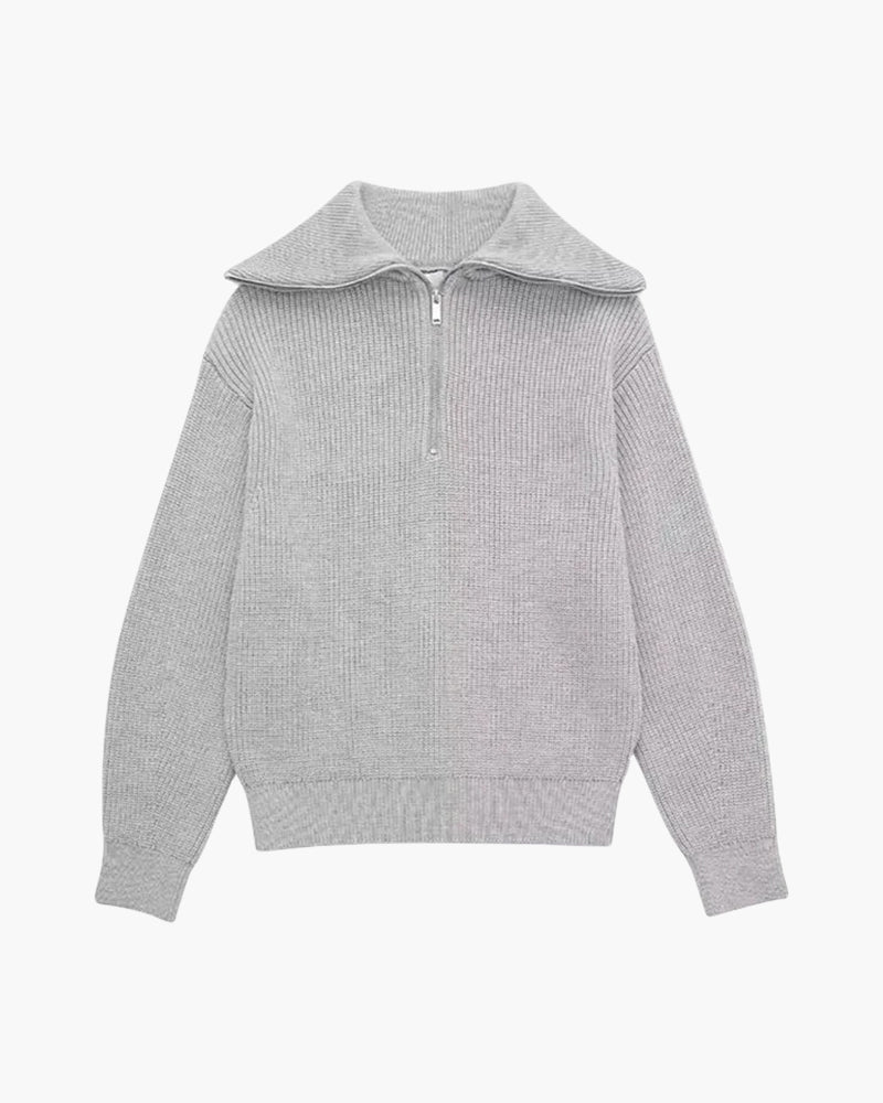 Maison Varlan™ | Pull Zippé Étretat