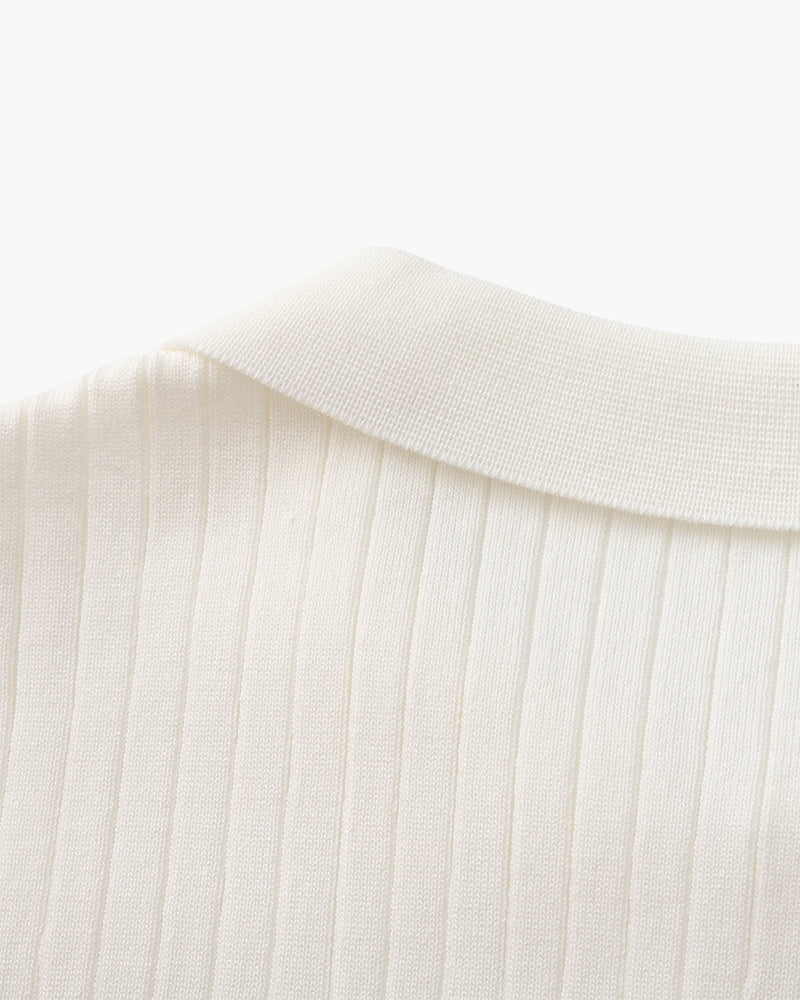 Maison Varlan™ | Polo côtelé Pézenas