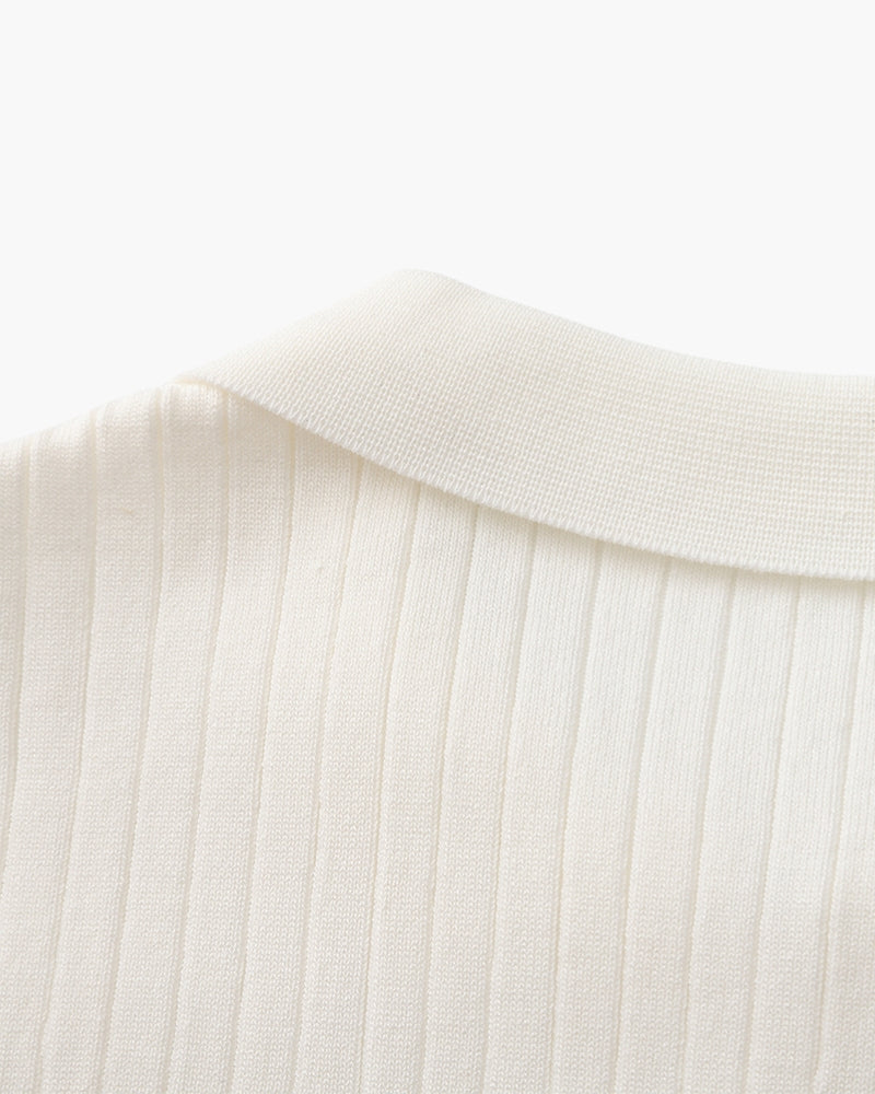 Maison Varlan™ | Polo côtelé Pézenas