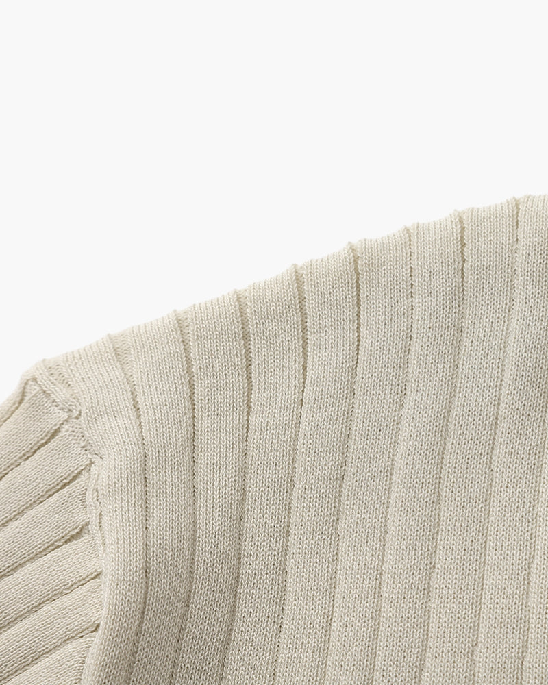 Maison Varlan™ | Polo côtelé Pézenas