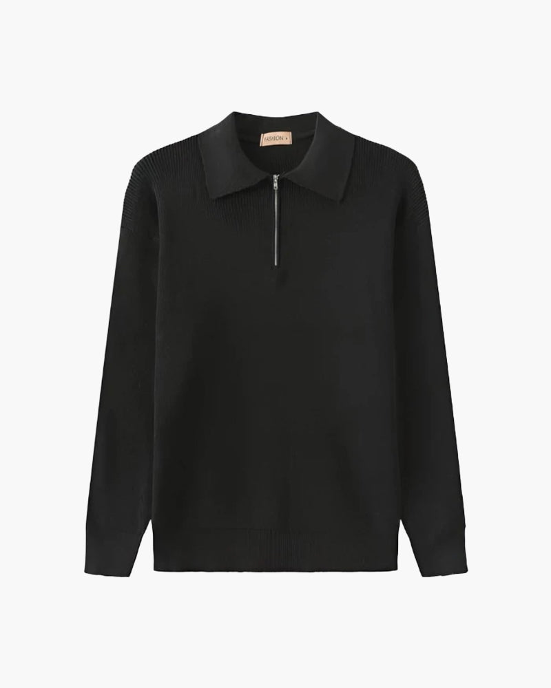 Maison Varlan™ | Pull demi-zip Aniane