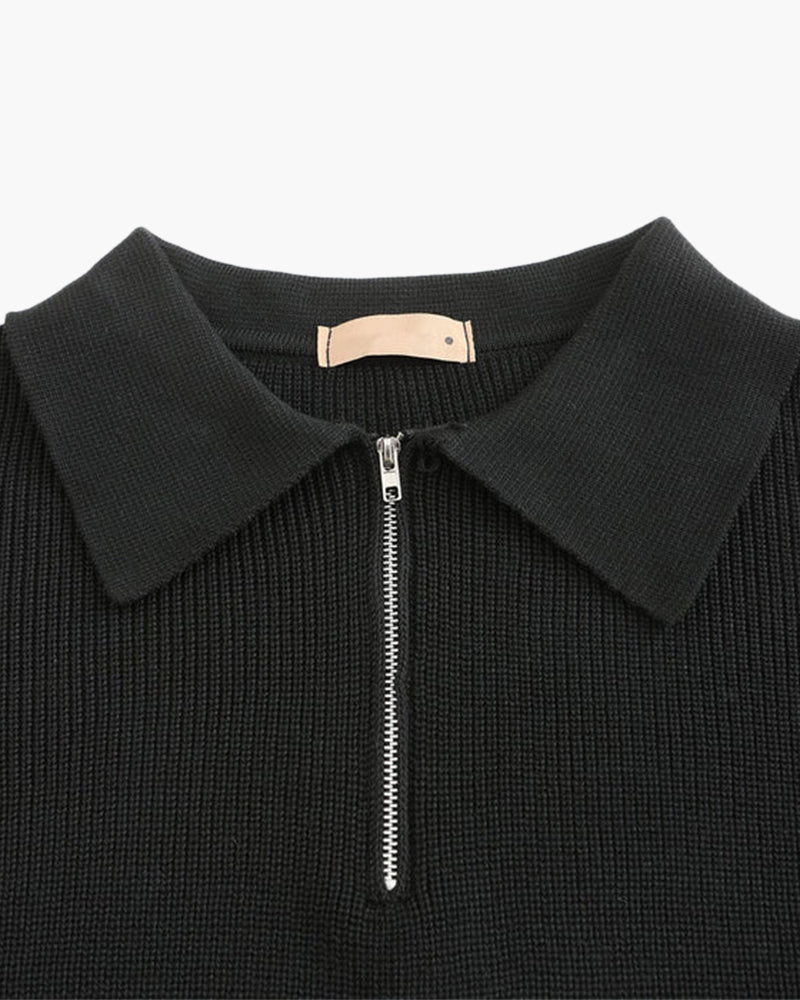 Maison Varlan™ | Pull demi-zip Aniane