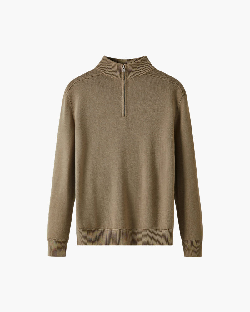 Maison Varlan™ | Pull Demi-Zip Avallon