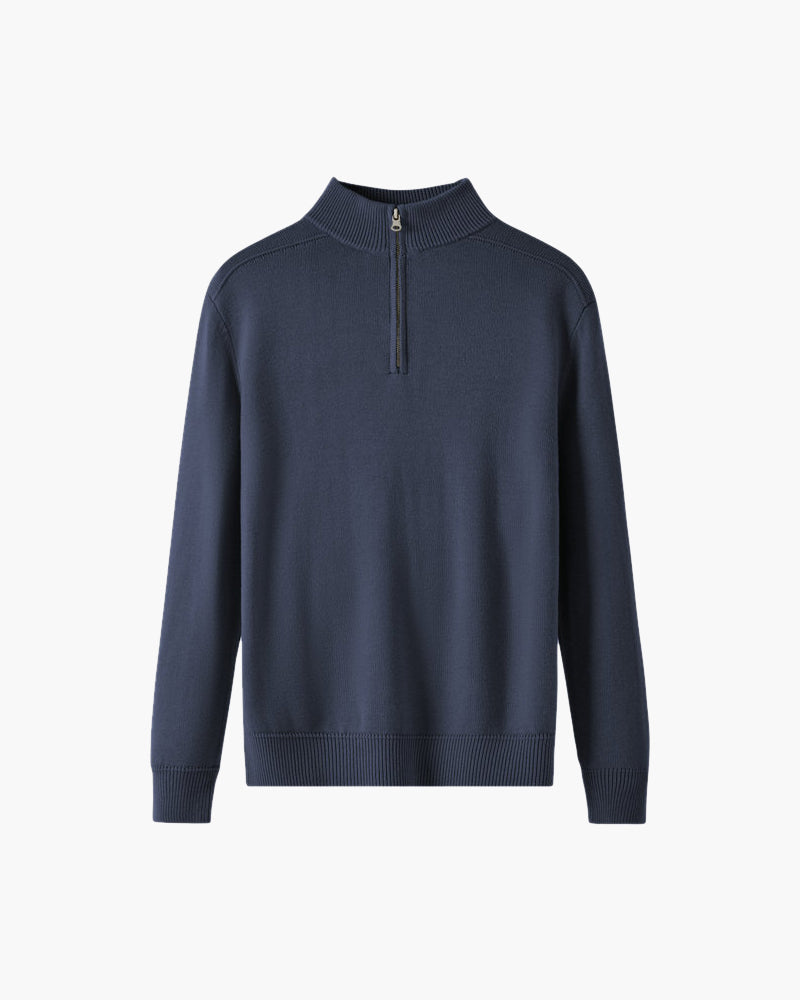 Maison Varlan™ | Pull Demi-Zip Avallon